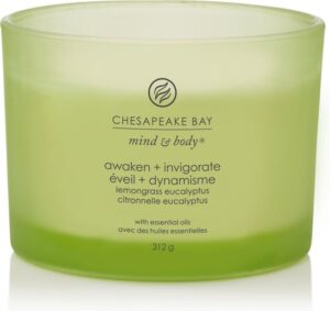 Chesapeake Bay Awaken & Invigorate - Lemongrass Eucalyptus 3-Wick Candle - Image 2