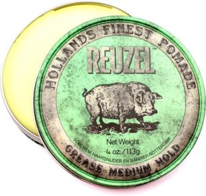 Reuzel Green Grease Medium Hold Haarwax - 113 gram - Image 2