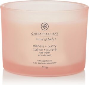 Chesapeake Bay Stillness & Purity - Rose Water 3-Wick Candle - Image 2