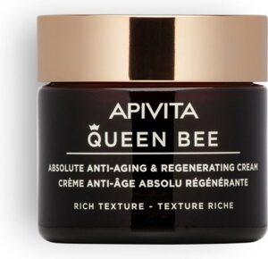 Apivita Dagcrème Face Care Queen Bee Absolute Anti-Aging & Regenerating Cream Rich - Image 3