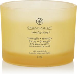 Chesapeake Bay Strength & Energy - Pineapple Coconut 3-Wick Candle - Image 2