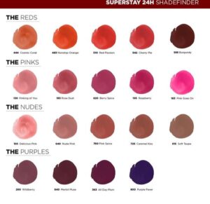 Maybelline Superstay 24H Lippenstift - 260 Wildberry - Image 2