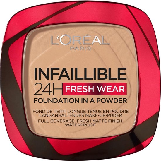 550x550-4724 Infallible 24h Fresh Wear Foundation Compact By L'oreal #140-9-g - Image 1