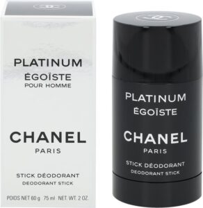 Chanel Platinum Egoiste Deodorant Stick 75 Ml Men Stick Deodorant 60 G - Image 2