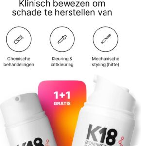 K18 Hair Mask 150ml - Haarmasker droog haar - Haarmasker beschadigd haar - Image 3