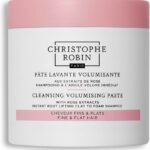 Christophe Robin Cleansing Volumising Paste Pure with Rose Extracts 75ml - Anti-roos vrouwen - Voor Alle haartypes