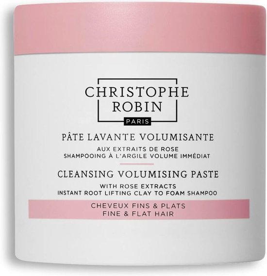 550x569-88 Christophe Robin Cleansing Volumising Paste Pure with Rose Extracts 75ml - Anti-roos vrouwen - Voor Alle haartypes - Image 1