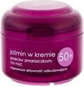 Ziaja - Jasmine Night Face Cream - Noční pleťový krém proti vráskám - 50ml - Image 2