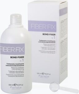 Fanola Masker Fiber Fix Bond Fixer N.1 Restoring Treatment Coloring-Bleaching - Image 2