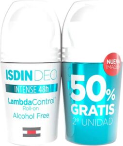 Isdin Lambda Control Intense 48h Roll-on Deodorant Fresh Duo 2 X 50 Ml - Image 2
