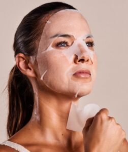 Anti-Veroudering Vitaliserend Masker Cotton Face & Neck Iroha - Image 3
