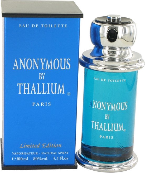 550x656-28 Yves De SistElle Thallium Anonymous Eau De Toilette Spray 100 ml for Men - Image 1