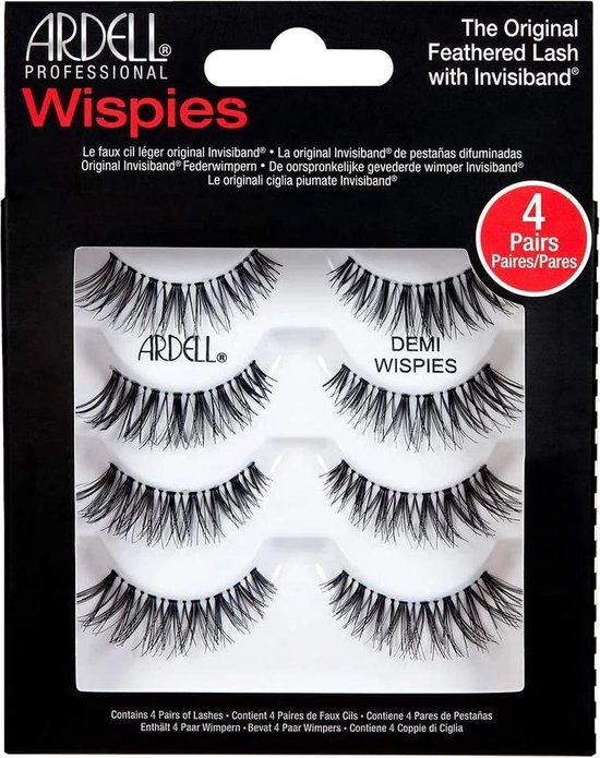 550x695-30 ARDELL Natural Demi Wispies Multipack 4 pary sztucznych rz s Black - Image 1