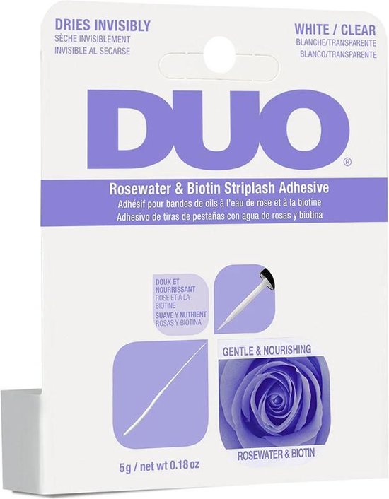 550x706-20 Duo Rosewater Biotin Striplash Adhesive Lepidlo na umA lA c Atmasy se A tA teAkem 5 g - Image 1
