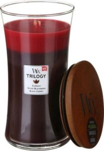 WoodWick Hourglass Large Trilogy Geurkaars - Ripened Berries - Image 2