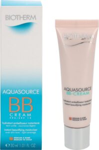 Biotherm Aquasource BB Cream Instant Beautifying Moisturizer Fluide MediumGoud 30ml - Image 2