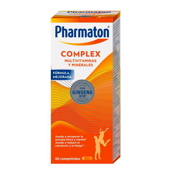 8470001543554_1 Pharmaton Complex 60 Capsules - Image 1
