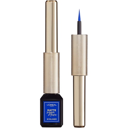 GTz7CPraAvFfCEsYQmmNz9 LOreal Paris Matte Signature Eyeliner From Superliner Matte Liquid Eyeliner Waterproof 02 Blue Blue - Image 1
