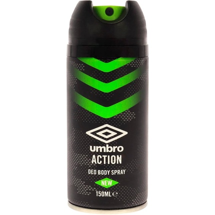 HswKVzt2u44VNimw2TpM5s Umbro Action Deo Body Spray 150 ml for Men - Image 1