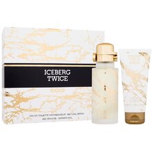 NisrVWJIY2kwaWNsam9IMUlXV3p5WjFXRDVZPQ Twice Gold Gift Set Eau de Toilette (EDT) 125 ml + Shower gel 100 ml - Image 1