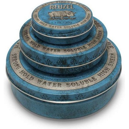 131416_a40ae8b3f78d80ceffa4e95253cd2dc0 Reuzel Strong Hold Water Soluble High Sheen Pomade 35g - Image 1
