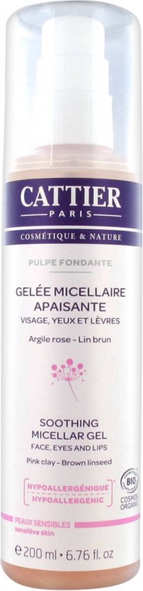 204x840-55 Cattier Pulpe Fondante Biologische Kalmerende Micellaire Gel 200 ml - Image 1