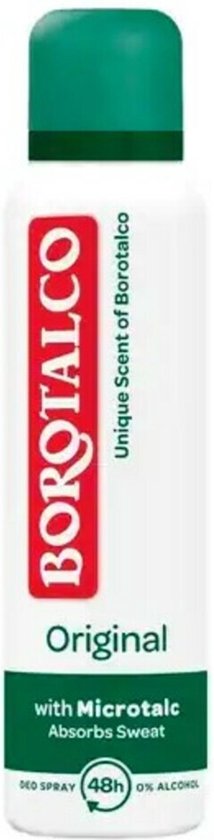 214x840-93 Borotalco - Deodorant - Spray - Original - 150ml - Image 1