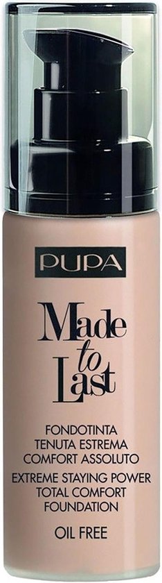 234x840-88 Pupa Made To Last Foundation 040 Medium Beige - Image 1