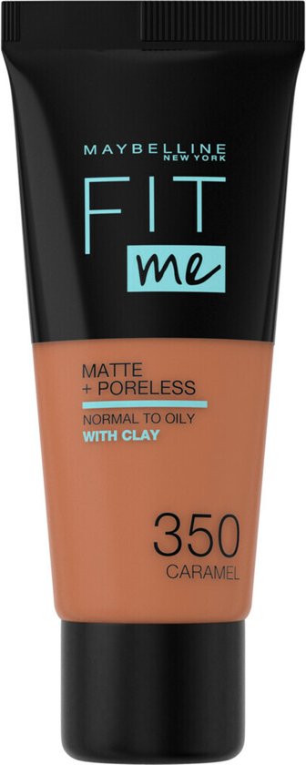 336x840-133 Maybelline Fit Me! Foundation Matte + Poreless 350 Caramel 30 Ml - Image 1