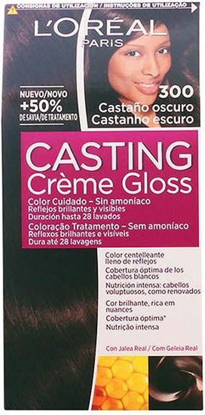415x840-25 Casting Cream Gloss Hair Color By L'oreal #300-castano-oscuro - Image 1