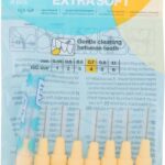 Tepe Tandenragers Extra Soft 0.7 mm Lichtgeel - 8 stuks