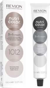 Permanent Dye Revlon Nutri Color 100 ml Nº 1012 Mauve Blond - Image 3