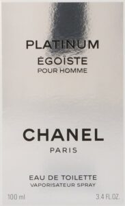 Chanel Egoiste Platinum Eau De Toilette Spray 100 ml for Men - Image 2