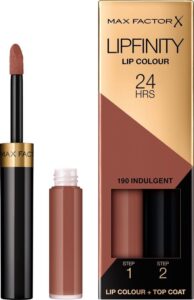 Max Factor Lipfinity Lip Color Lipstick   190 Indulgent - Image 2