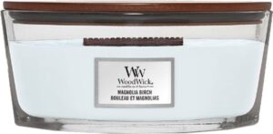 WoodWick - Magnolia Birch Ellipse Candle - Image 4