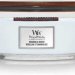 WoodWick - Magnolia Birch Ellipse Candle