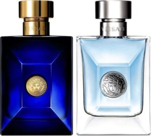 Versace Dylan Blue Man + Pour Homme Eau De Toilette Spray 30ml Set 2 Pieces