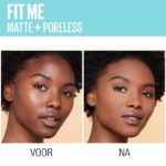 Maybelline Fit Me! Foundation Matte + Poreless 350 Caramel 30 Ml - Image 3