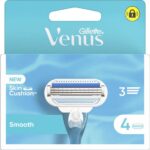 Gillette Venus Smooth - Mesjes Met Beschermende Kussentjes - 4 Navulmesjes - Image 3