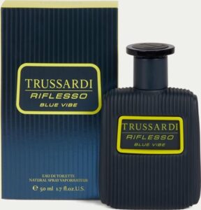 Herenparfum Trussardi EDT Riflesso Blue Vibe (50 ml) - Image 4