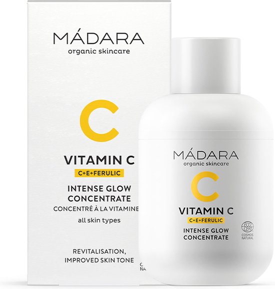 550x577-121 MÁDARA Vitamine C Intense Glow Serum 30 ml - vitamin c en e - vegan - Image 1