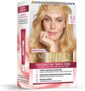 Permanente Kleur Excellence L'Oreal Make Up Licht goudblond - Image 2