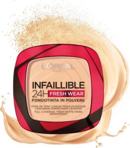 L'Oréal Infallible 24H Fresh Wear Foundation In A Powder - 040 Cashmere - Image 4