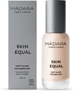 MÁDARA Skin Equal Foundation #10 porcelain 30 ml - vegan - SPF 15