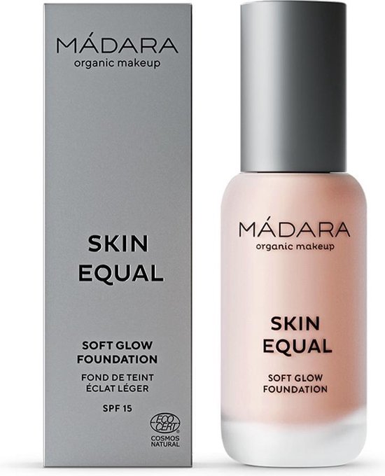 550x680-77 MÁDARA Skin Equal Foundation #30 Rose Ivory 30 ml - vegan - SPF 15 - Image 1