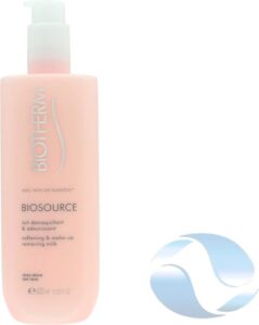 Biotherm Biosource Lait Demaquillant Adoucissant Softening  Make Up Removing Milk Melk Droge Huid 400ml - Image 2