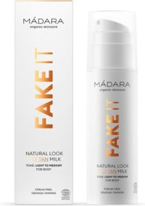 Mádara Madara Fake It Leche Autobronceadora Tono Light to Medium 150ml