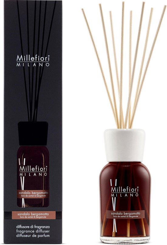 550x809-37 Millefiori Milano Geurstokjes 100 ml - Sandalo Bergamotto - Image 1