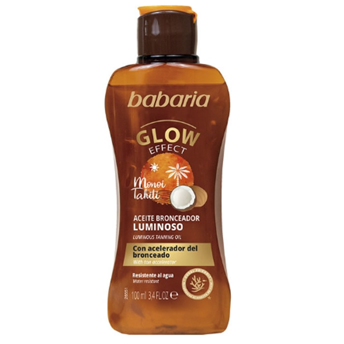 8410412490351_1 Babaria Tanning Oil Gel Glowing Effect 100ml - Image 1