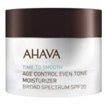 Ahava Time To Smooth Age Control Even Tone Moisturizer SPF20 Creme Anti Aging 50ml